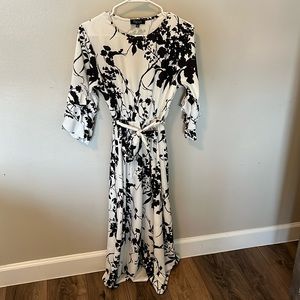 Papillon black and white dress medium